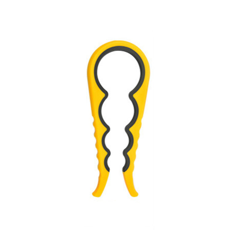 4-in-1 Jar Lid Opener – Easy Grip Tool for Tight Jar Lids, Bottles & More