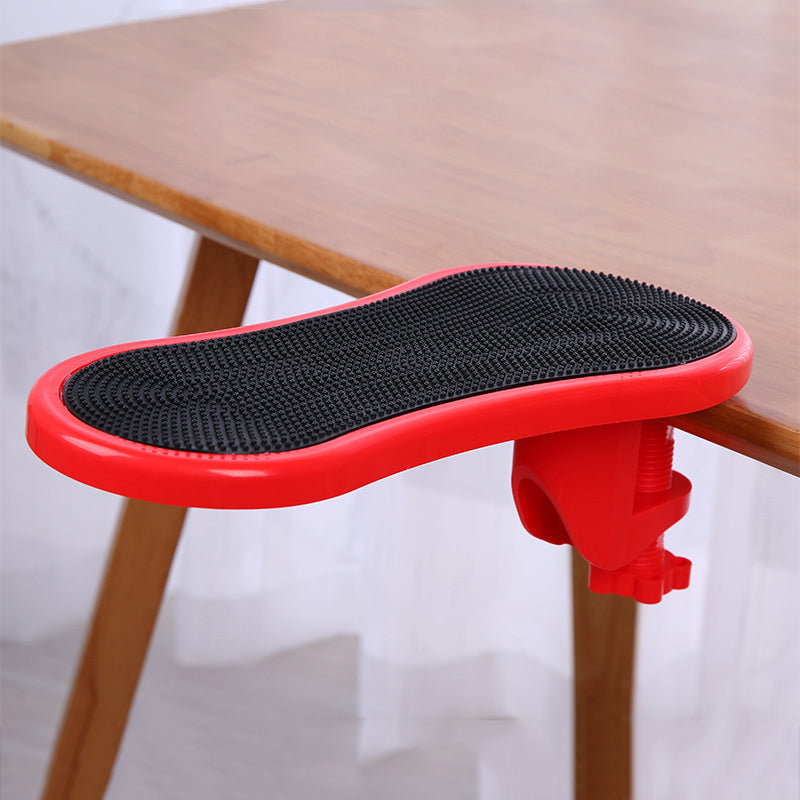 Ergonomic Desk Arm Rest – Adjustable Clamp-On Support for Long Work Hours