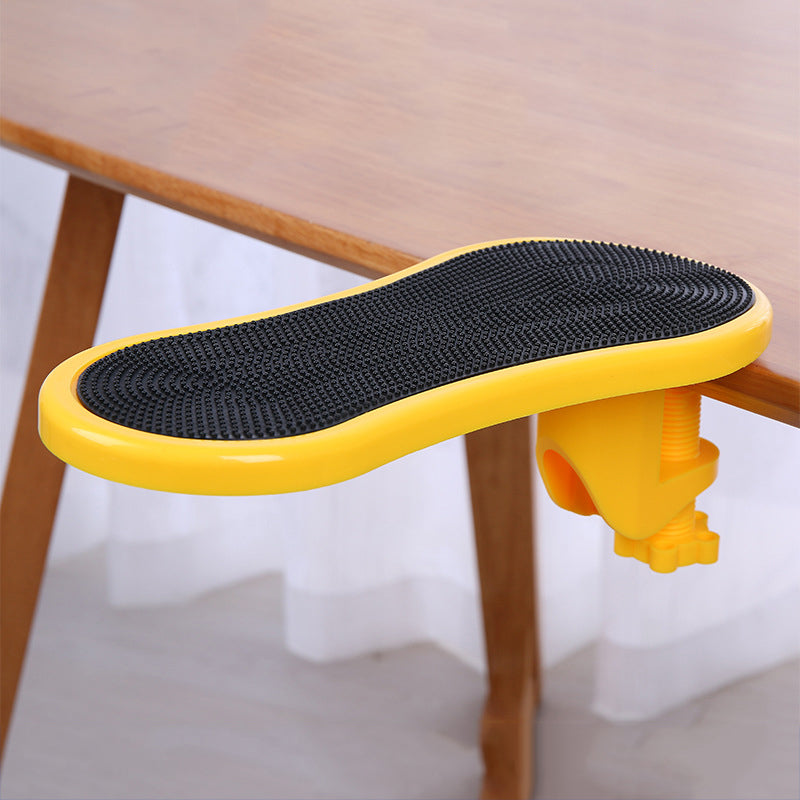 Ergonomic Desk Arm Rest – Adjustable Clamp-On Support for Long Work Hours