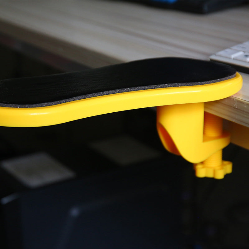 Ergonomic Desk Arm Rest – Adjustable Clamp-On Support for Long Work Hours