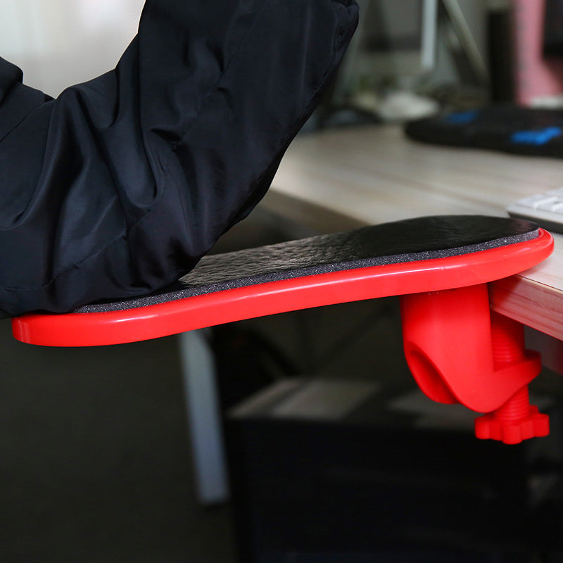 Ergonomic Desk Arm Rest – Adjustable Clamp-On Support for Long Work Hours