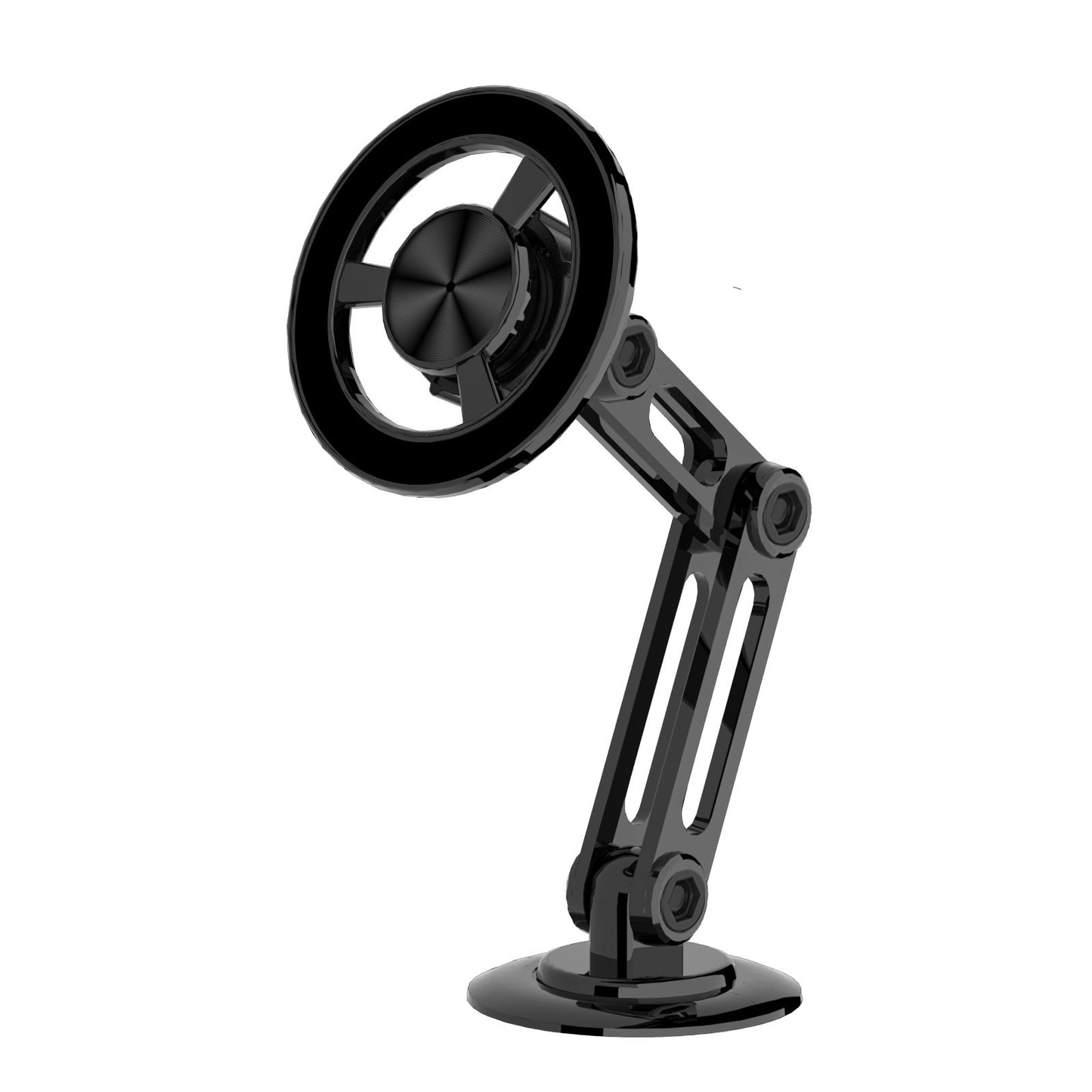Magnetic Metal Phone Stand – Foldable, Adjustable & Pocket-Friendly