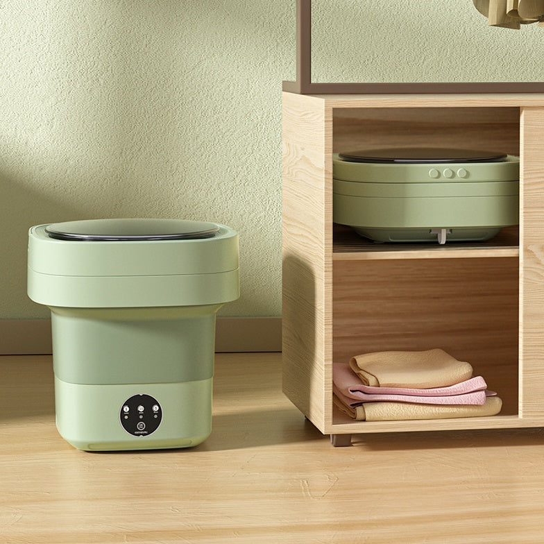 Mini Foldable Washing Machine – Portable & Space-Saving for Socks, Underwear, and Travel