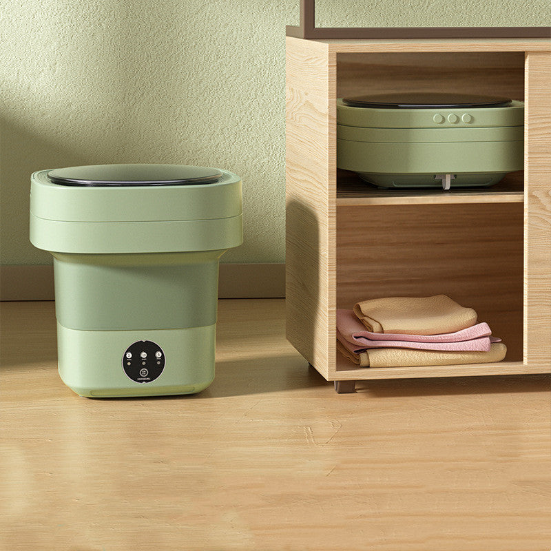 Mini Foldable Washing Machine – Portable & Space-Saving for Socks, Underwear, and Travel