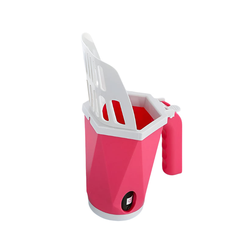 Cat Litter Scooper with Built-In Bucket – Mess-Free Waste Storage System