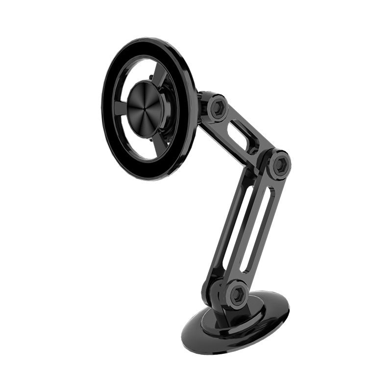 Magnetic Metal Phone Stand – Foldable, Adjustable & Pocket-Friendly