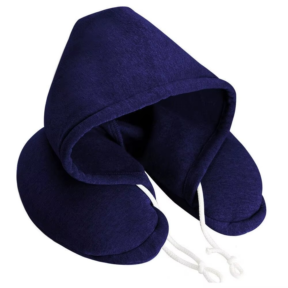 Hooded Travel Neck Pillow – Squishy, Supportive & Secretly Genius