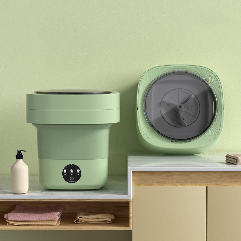 Mini Foldable Washing Machine – Portable & Space-Saving for Socks, Underwear, and Travel