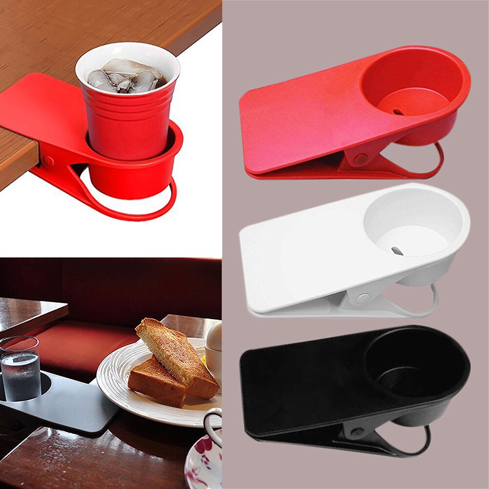 Clip-On Desk Cup Holder – No Spills, No Stress