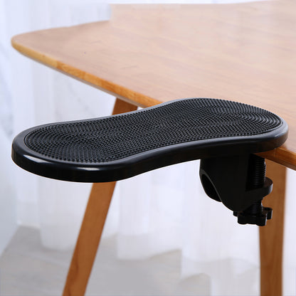 Ergonomic Desk Arm Rest – Adjustable Clamp-On Support for Long Work Hours