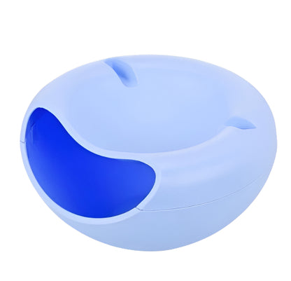 Sunflower Seed Tray – Dual-Layer Snack Bowl for Seeds & Shells