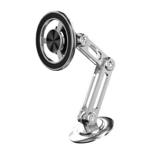 Magnetic Metal Phone Stand – Foldable, Adjustable & Pocket-Friendly