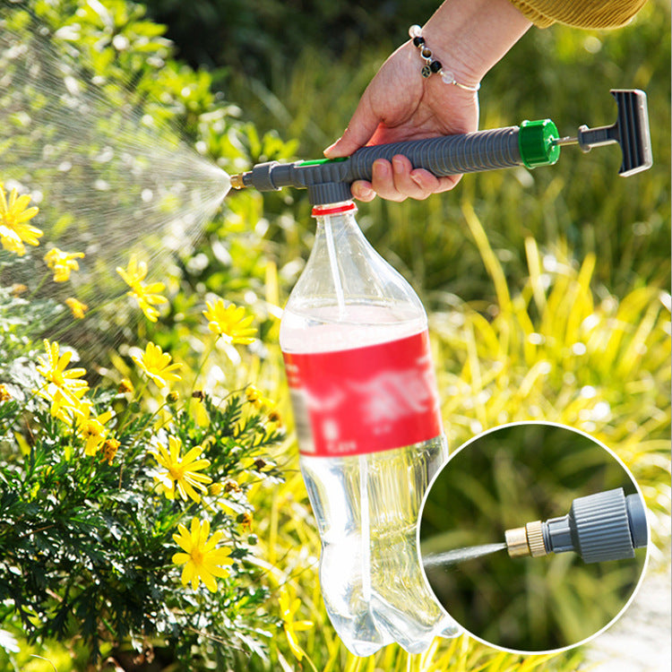 2L Bottle Pressure Sprayer Attachment – Clean, Water, and Conquer