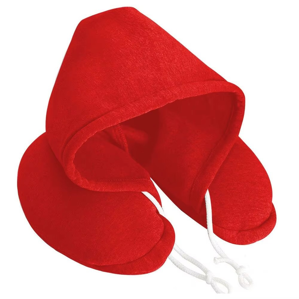 Hooded Travel Neck Pillow – Squishy, Supportive & Secretly Genius